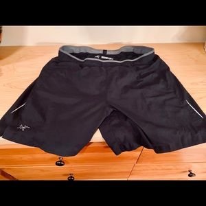 Two Arc'teryx Running Shorts